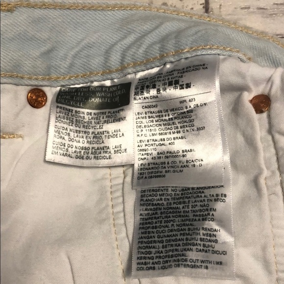 Levi’s 501 shorts size 26 NWT - Picture 9 of 11